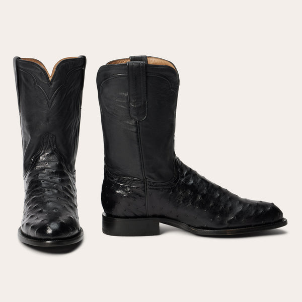 Stetson Austin Ostrich Roper Boots Stetson Austin Ostrich Roper Boots