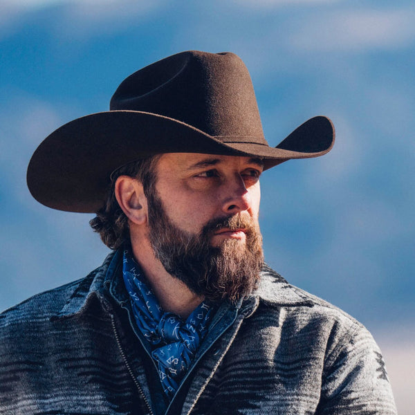 【美品】SHOMKA wool hat chocolate 54cm 25_Stetson_Winter_Western_SXR0