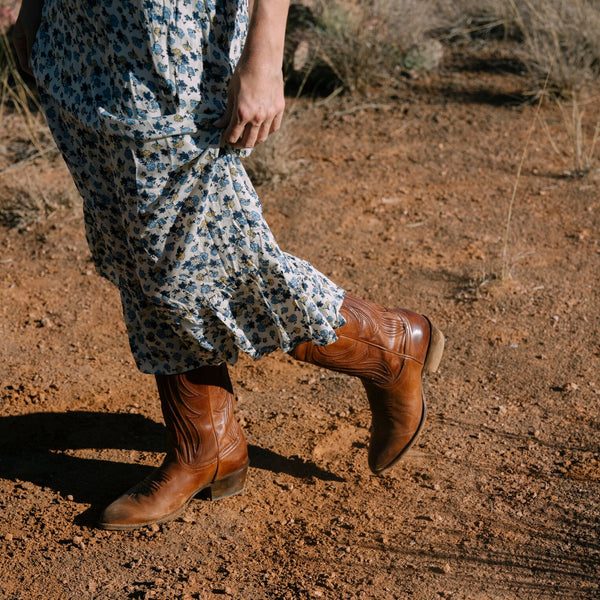 NORTHBROOK レディース ウエスタンブーツ ブラウン レザー NORTHBROOK レディース ウエスタンブーツ ブラウン レザー Nora Boots