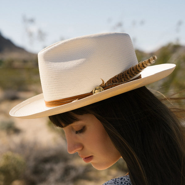 Tallahassee Shantung Straw Fedora | Stetson display picture 2