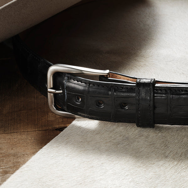 Caiman Western Tab Belt - 1 1/4 display picture 2