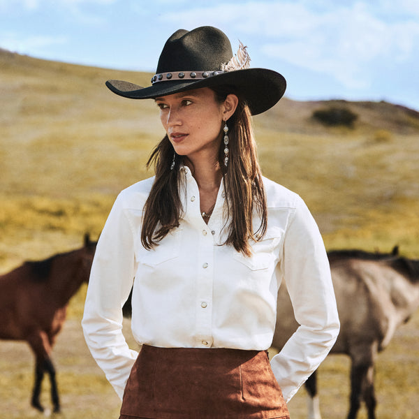 Women's stetson store cowboy hats