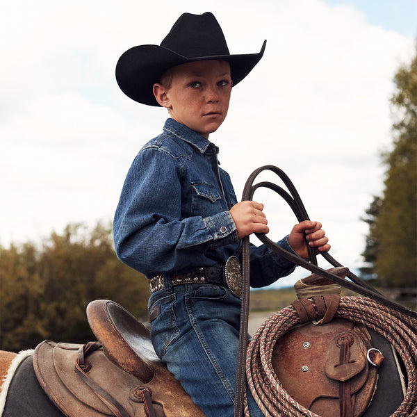 Giddy Up Youth Cowboy Hat | Stetson display picture 2
