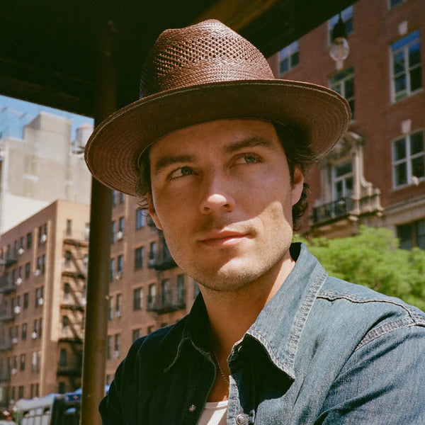 Chapeau Stetson Open Road Vintage Homme Feutre Cowboy Fedora Western Rodeo