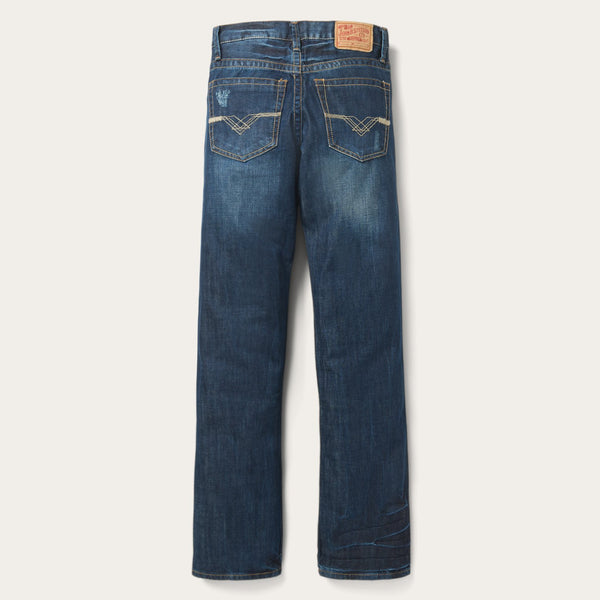1312 Fit Jeans With Back Pocket Detail Stetson - Main Image