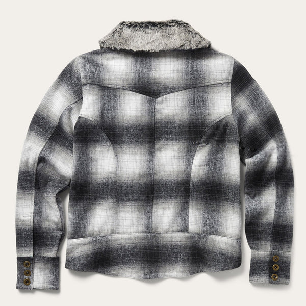 Plaid Cropped Jacket Stetson - Main Image