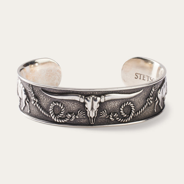 Store Southwestern SS Horse Cuff Bracelet