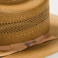 Open Road Vented Straw Cowboy Hat