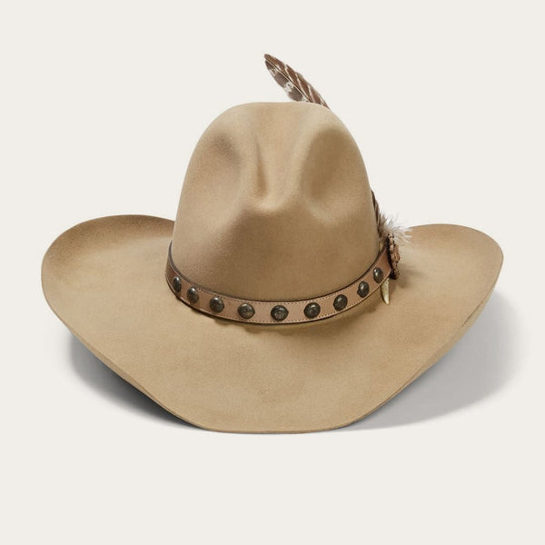 Stetson Men's 4X Broken Bow Buffalo Felt Cowboy Hat - Brown - 7⅛
