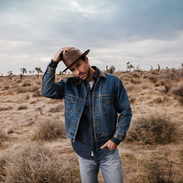 Open Road Vented Straw Cowboy Hat