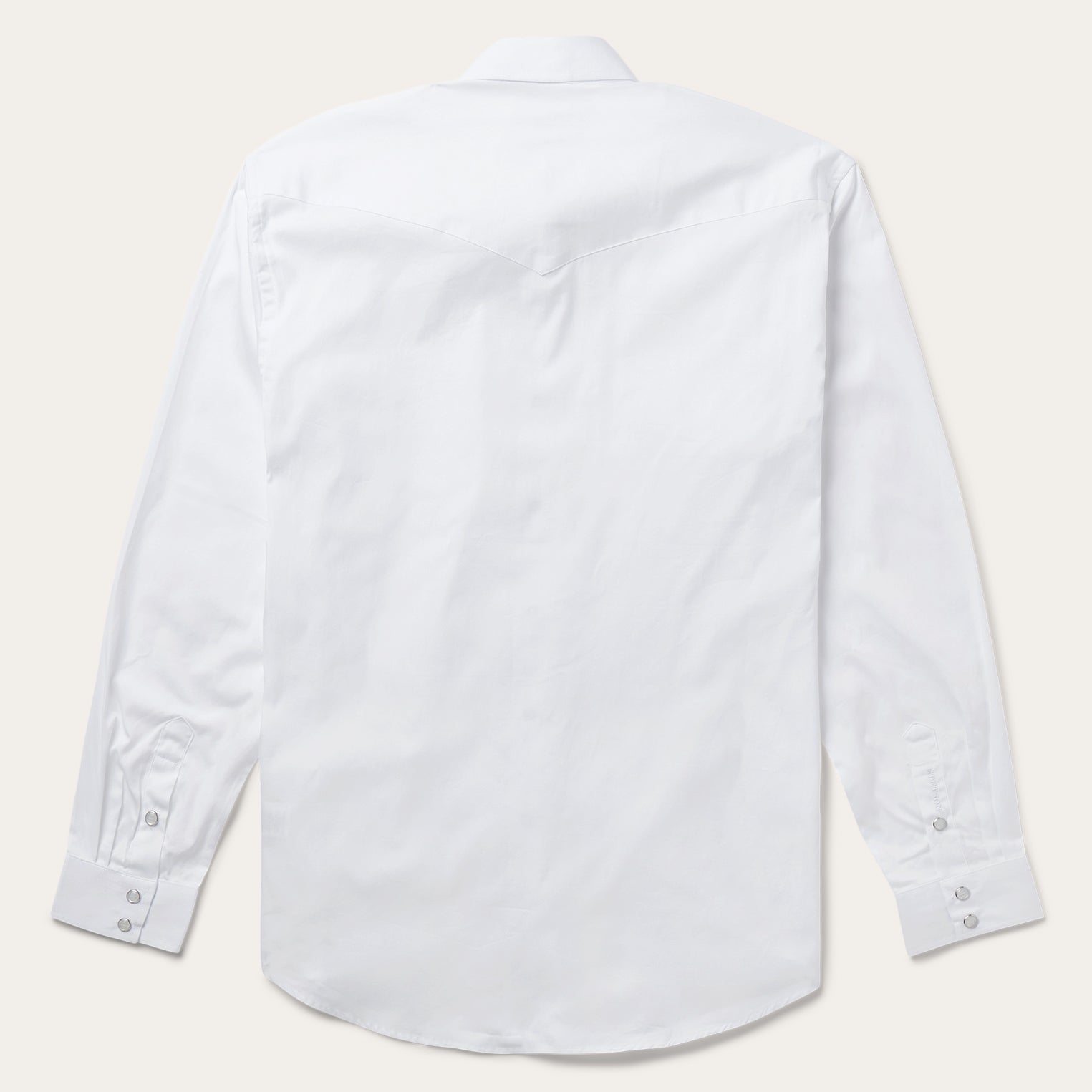 Pin Point White White Pinpoint Oxford Western Shirt | Stetson