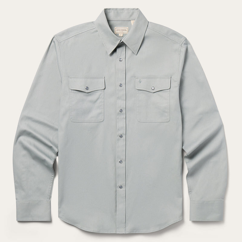 Brushed Twill Western Shirt