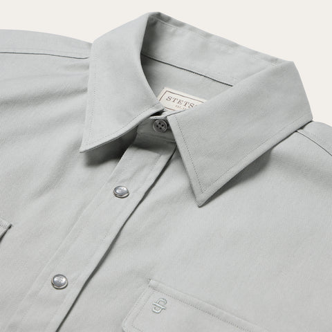 Brushed Twill Western Shirt