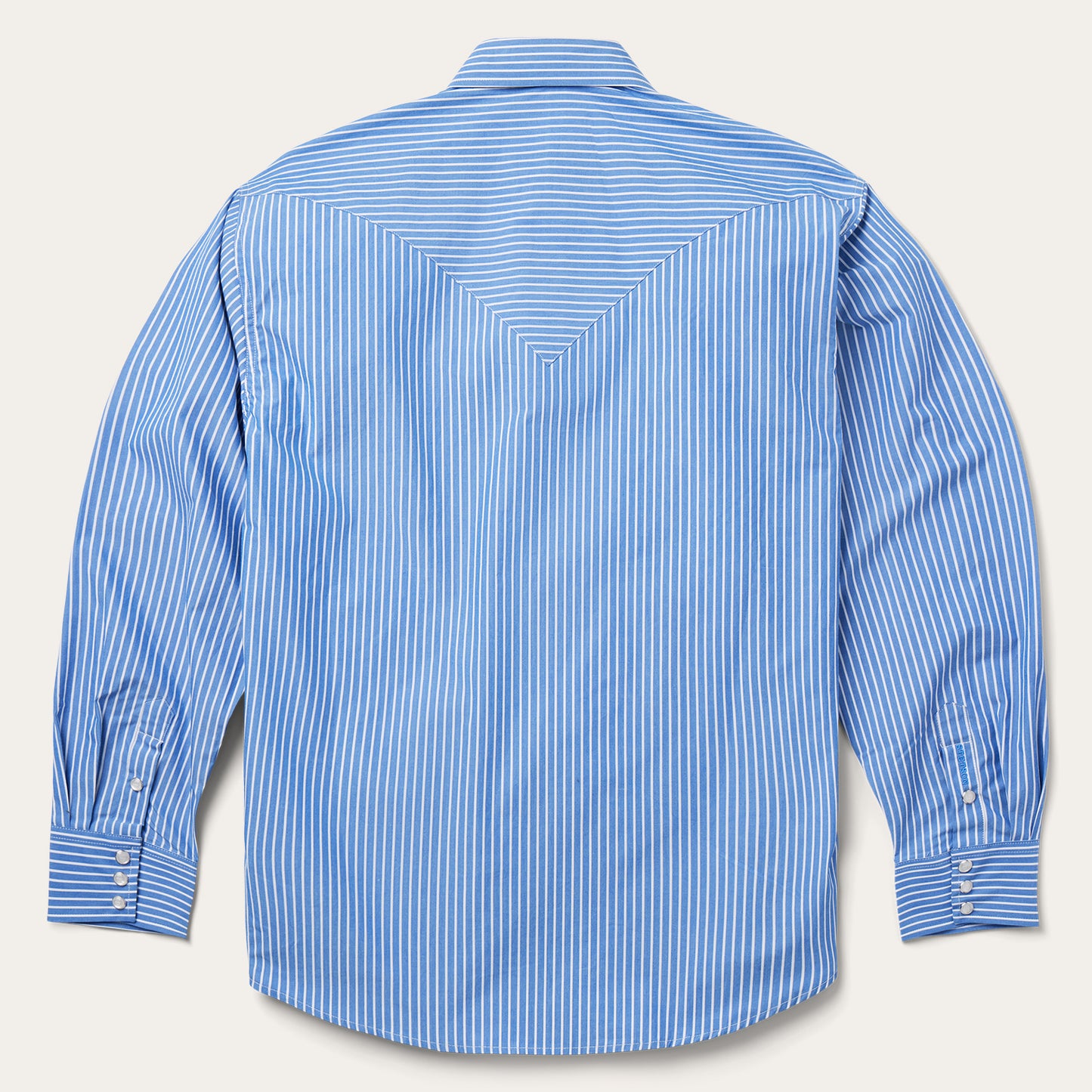 Blue Western Stripe Shirt | Stetson