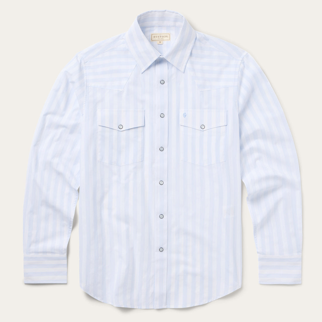 Stetson Pinpoint Oxford (White) - Boy's Western Shirt main image 1