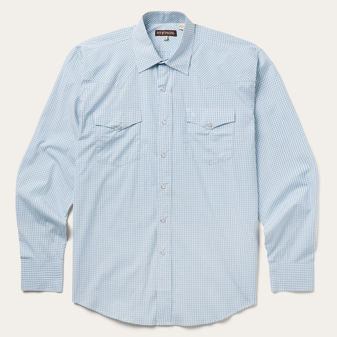 Stetson 5663 Two Stripe (Pink) - Men's Western Shirt