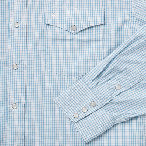 Two Stripe Check Western Shirt | Stetson Two Stripe Check Western Shirt | Stetson