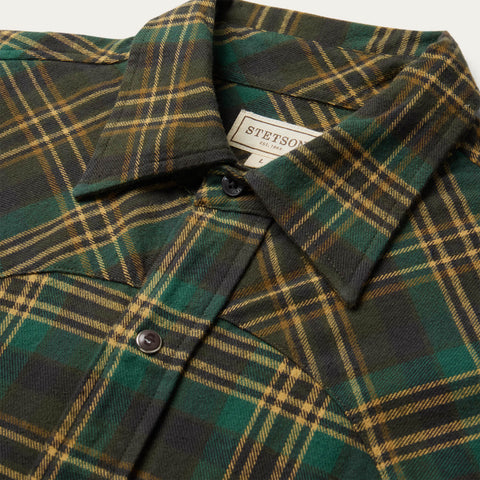 Stetson Brushed Flannel Western Shirt Stetson Brushed Flannel Western Shirt