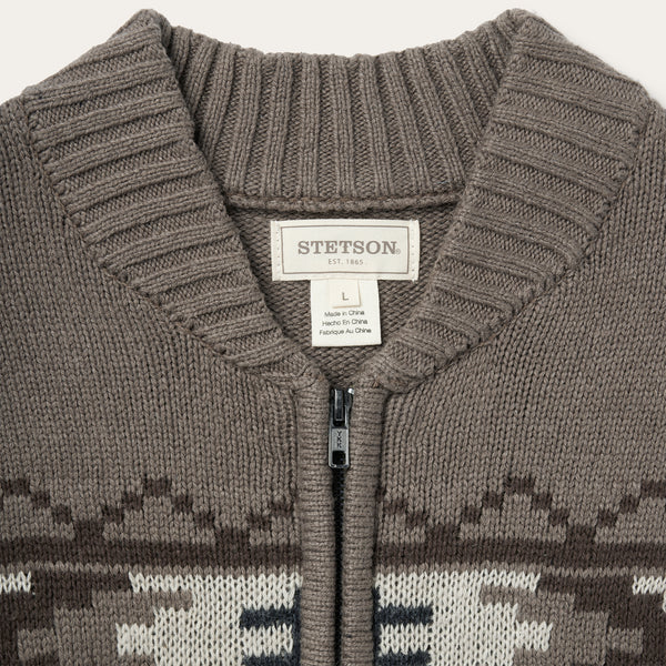 Longhorn Cardigan | Stetson