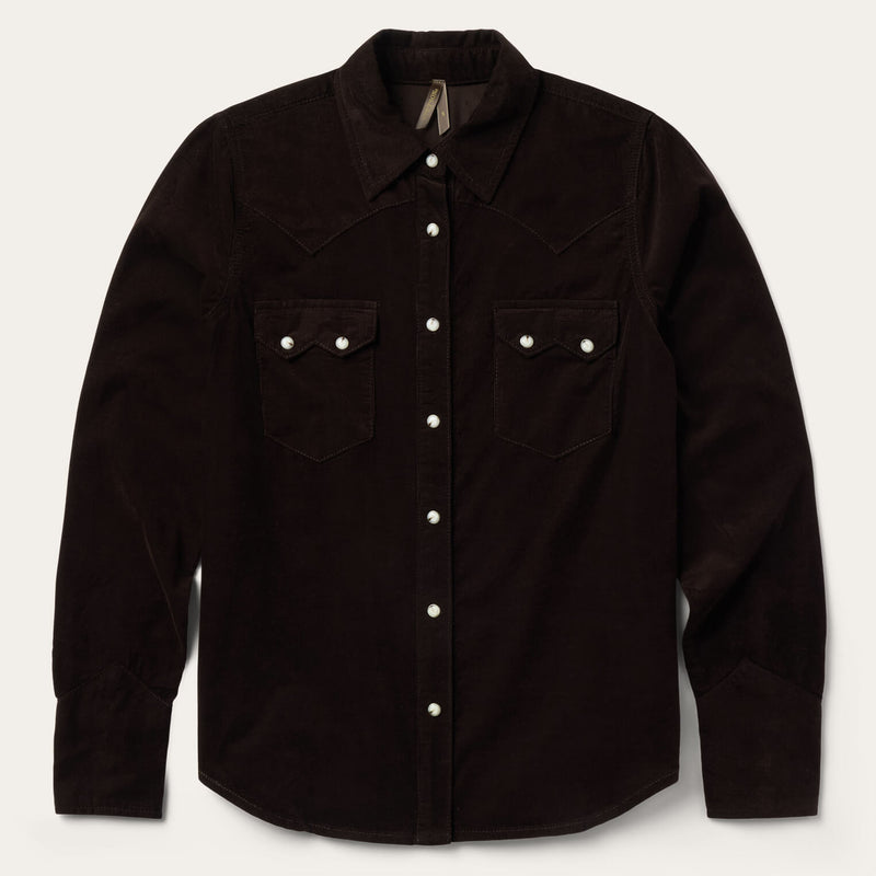 Corduroy Denim Western Shirt | Stetson