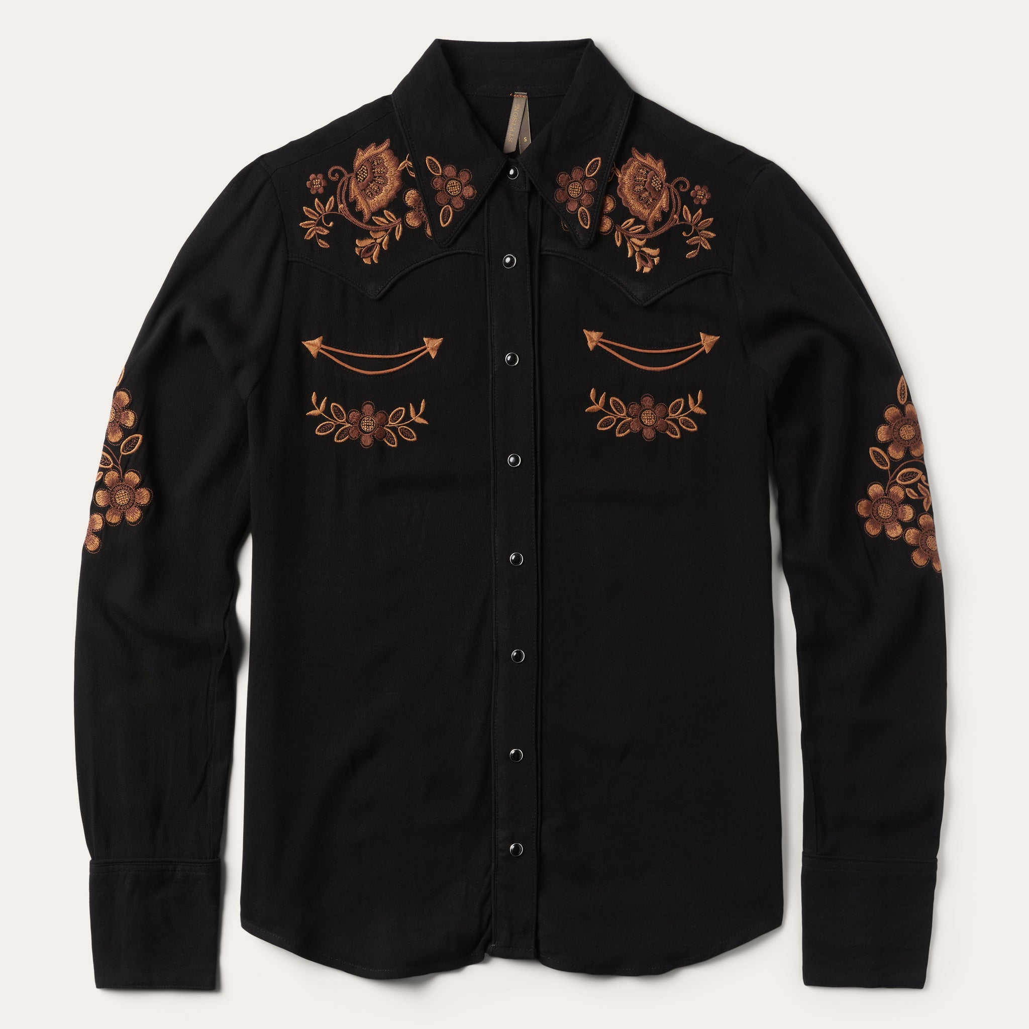 Crepe Western Shirt | Stetson