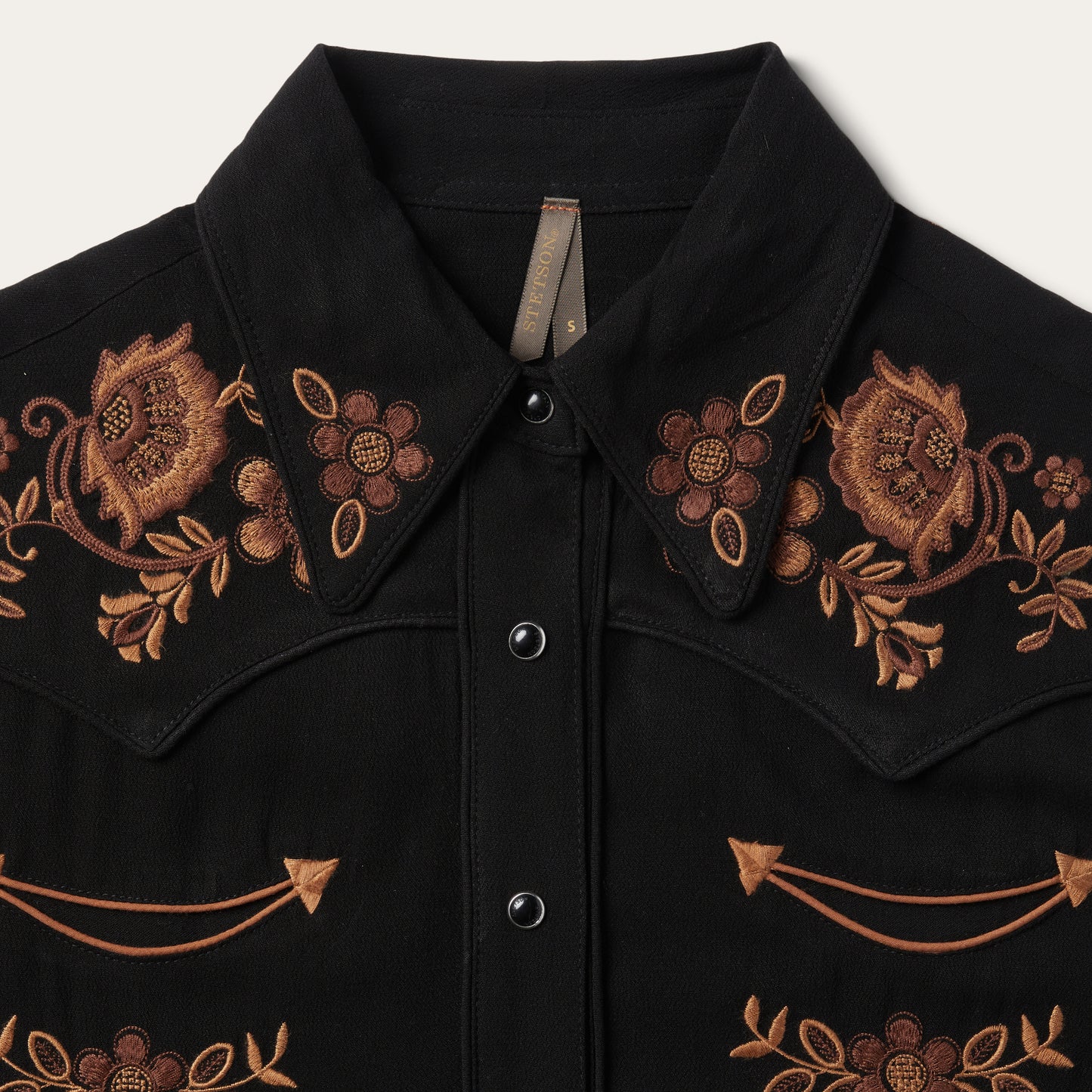 Crepe Western Shirt | Stetson