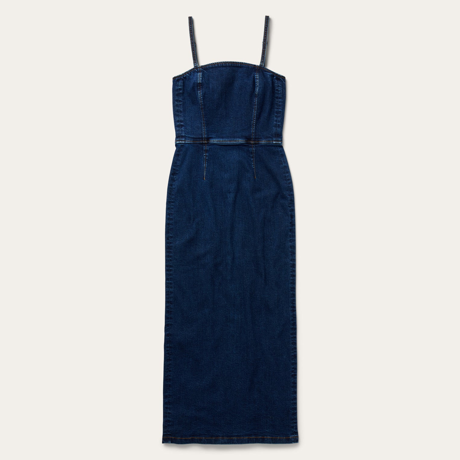 Stretch Denim Fitted Dress | Stetson Stretch Denim Fitted Dress | Stetson