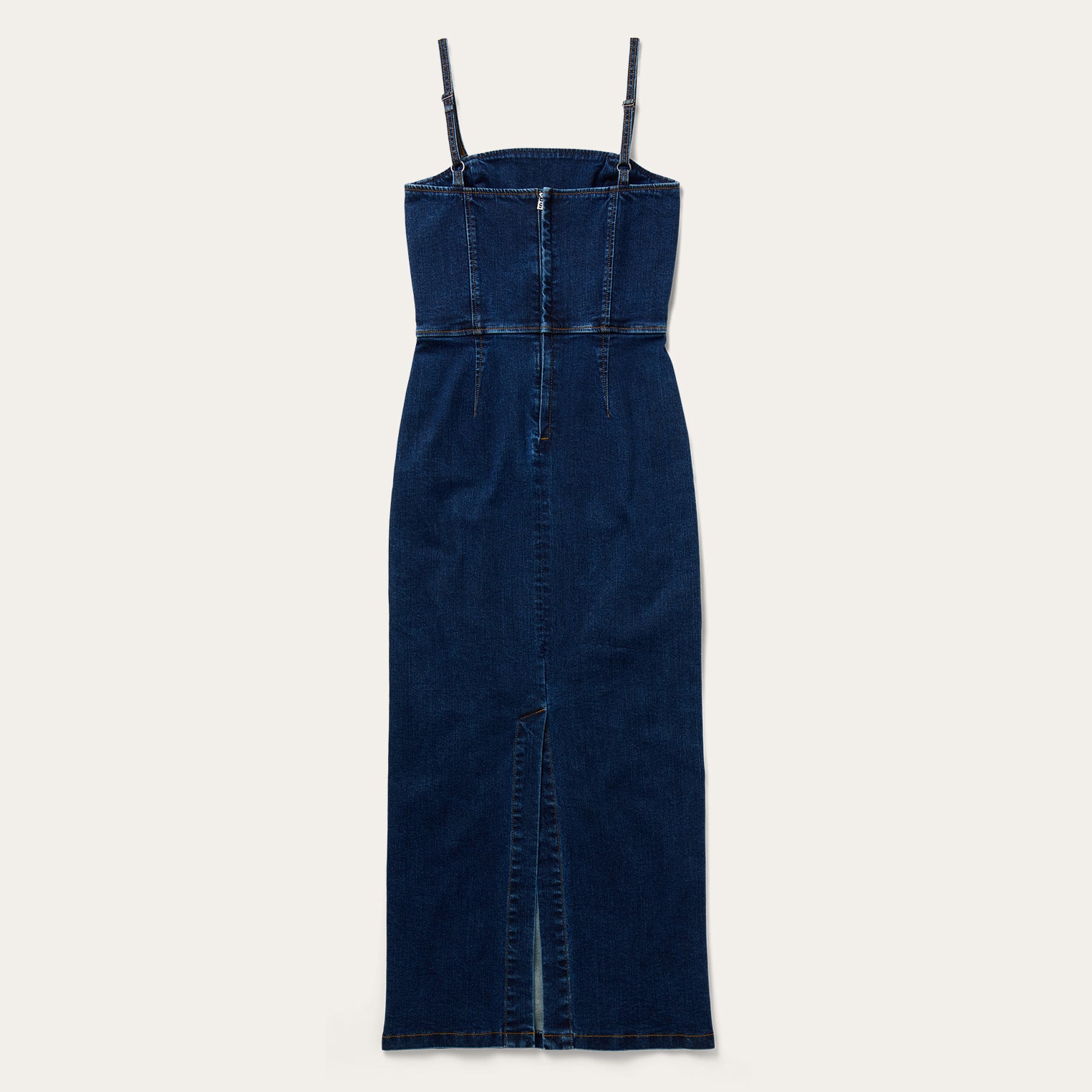 Stretch Denim Fitted Dress | Stetson Stretch Denim Fitted Dress | Stetson