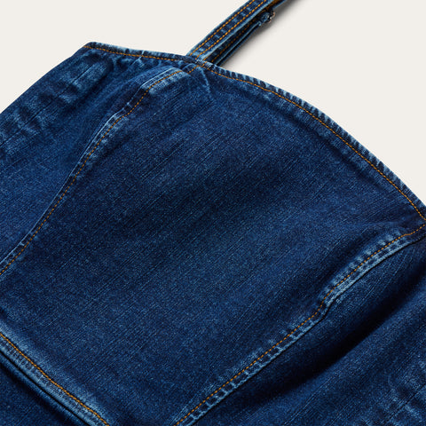 Stretch Denim Fitted Dress | Stetson Stretch Denim Fitted Dress | Stetson