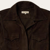 Suede Western Shirt Dress