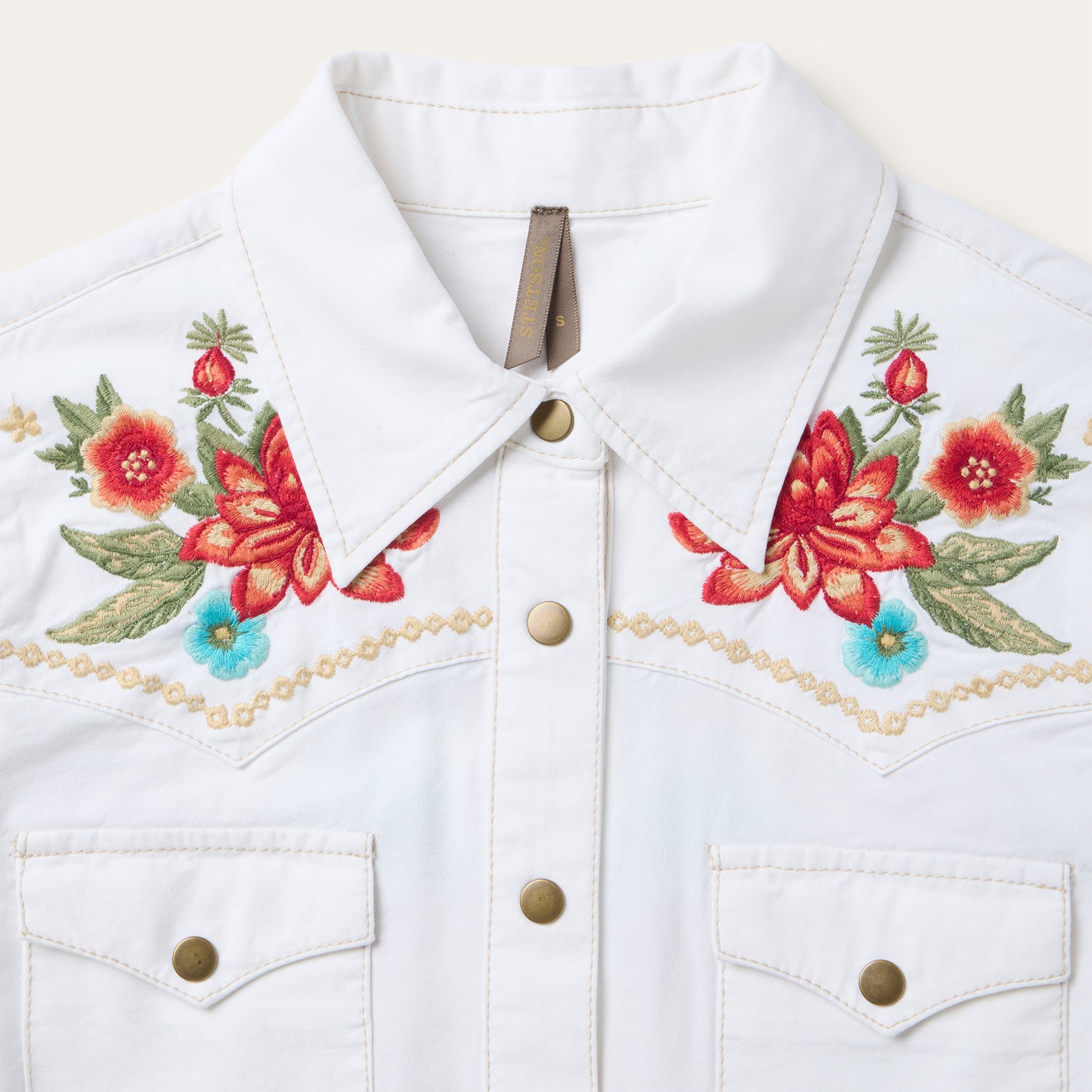 Stetson Embroidered Denim Dress Stetson Embroidered Denim Dress