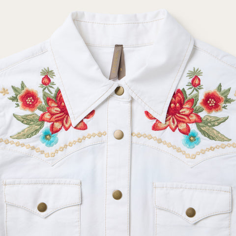 Embroidered Denim Dress | Stetson Embroidered Denim Dress | Stetson