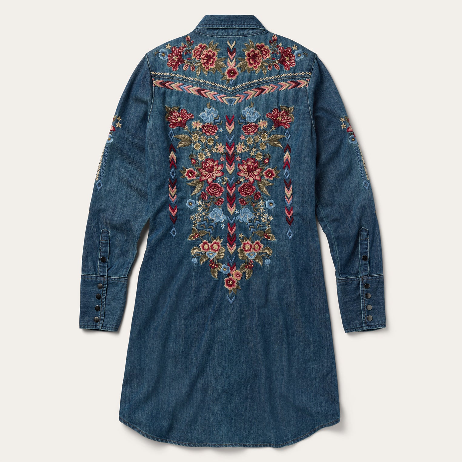 designer denim shirt dress Women's L.L. Bean Heritage Washed Denim Shirt Dress