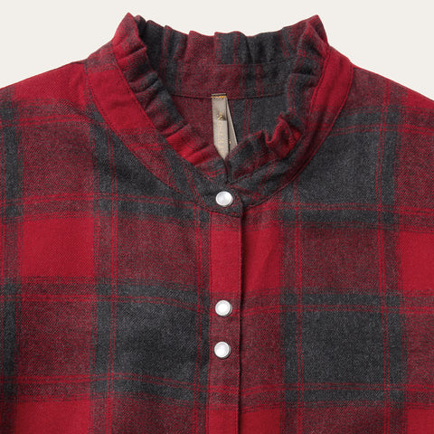 Stetson Buffalo Plaid Prairie Shirt Dress Stetson Buffalo Plaid Prairie Shirt Dress