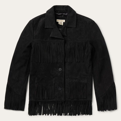 Fringe Suede Jacket Stetson