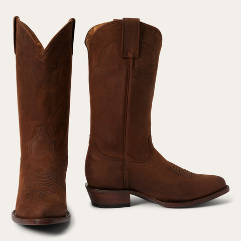 Bottes Stetson Obadiah Western pour hommes - Embout large Bottes Stetson Obadiah Western pour hommes - Embout large