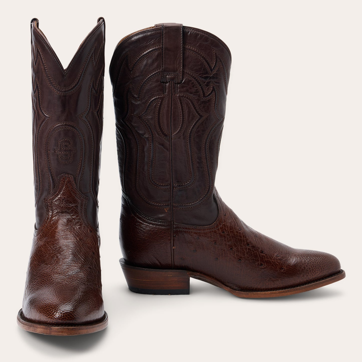 Wyatt Ostrich Boots