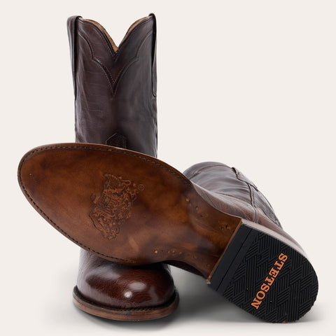Smooth Ostrich Lucchese Ostrich Roper Boots Justin Boots Men's Shoes Stinson 10