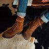 Brown Suede