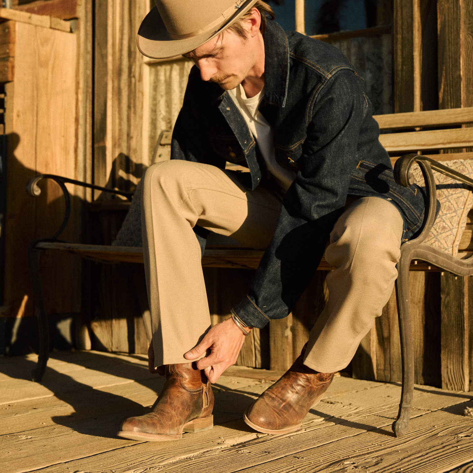 Stetson Men's Cash Zip Roper in Oiled Cognac | Narrow Shaft Boots Stetson Men's Cash Zip Roper in Oiled Cognac | Narrow Shaft Boots
