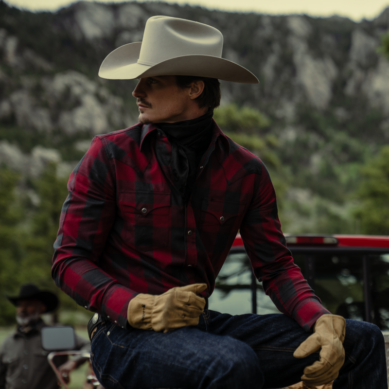 Buffalo Plaid Western Shirt