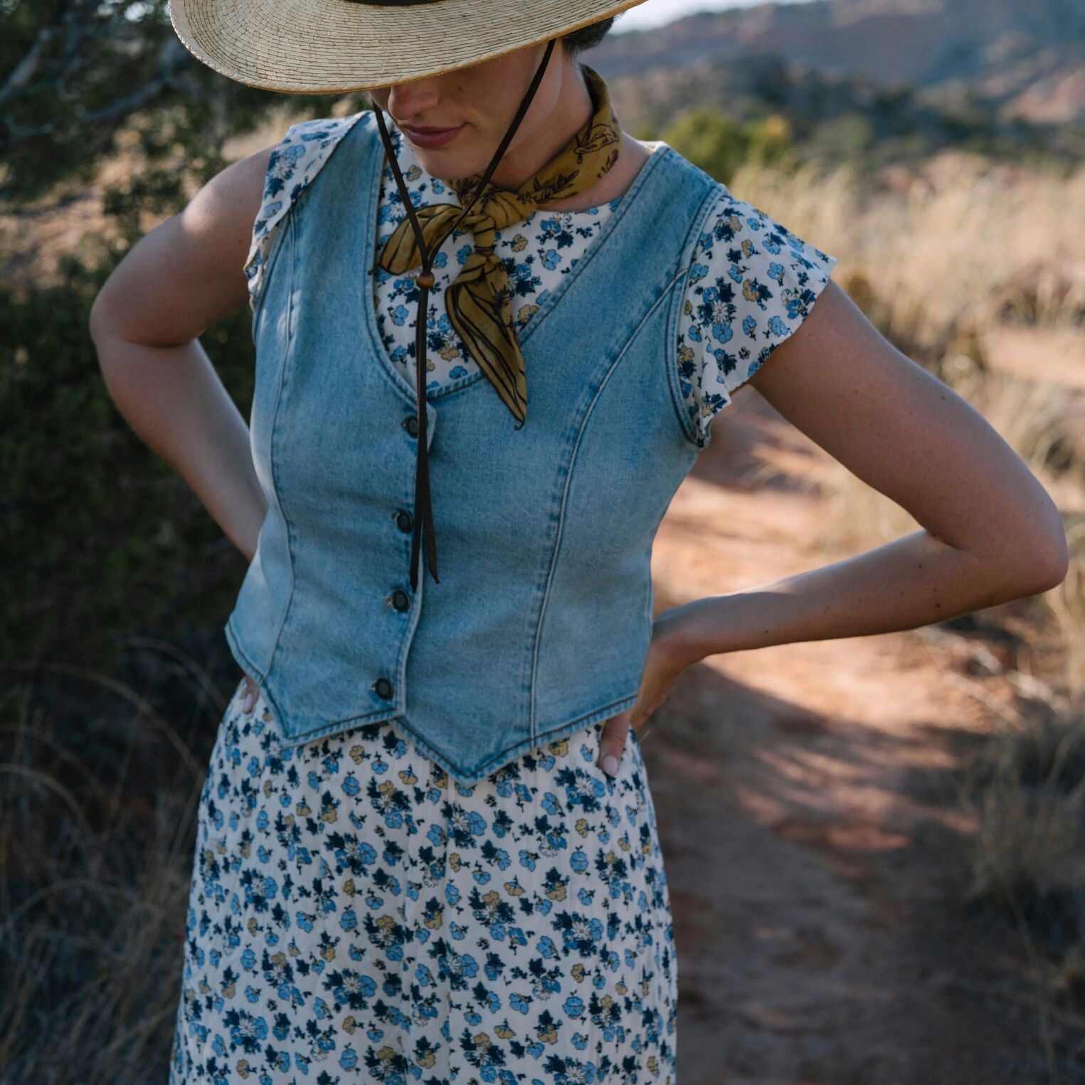 denim peasant dress Women's Layers Denim Maxi Dress with Tiered Silhouette  Wash Lab   washlabshop
