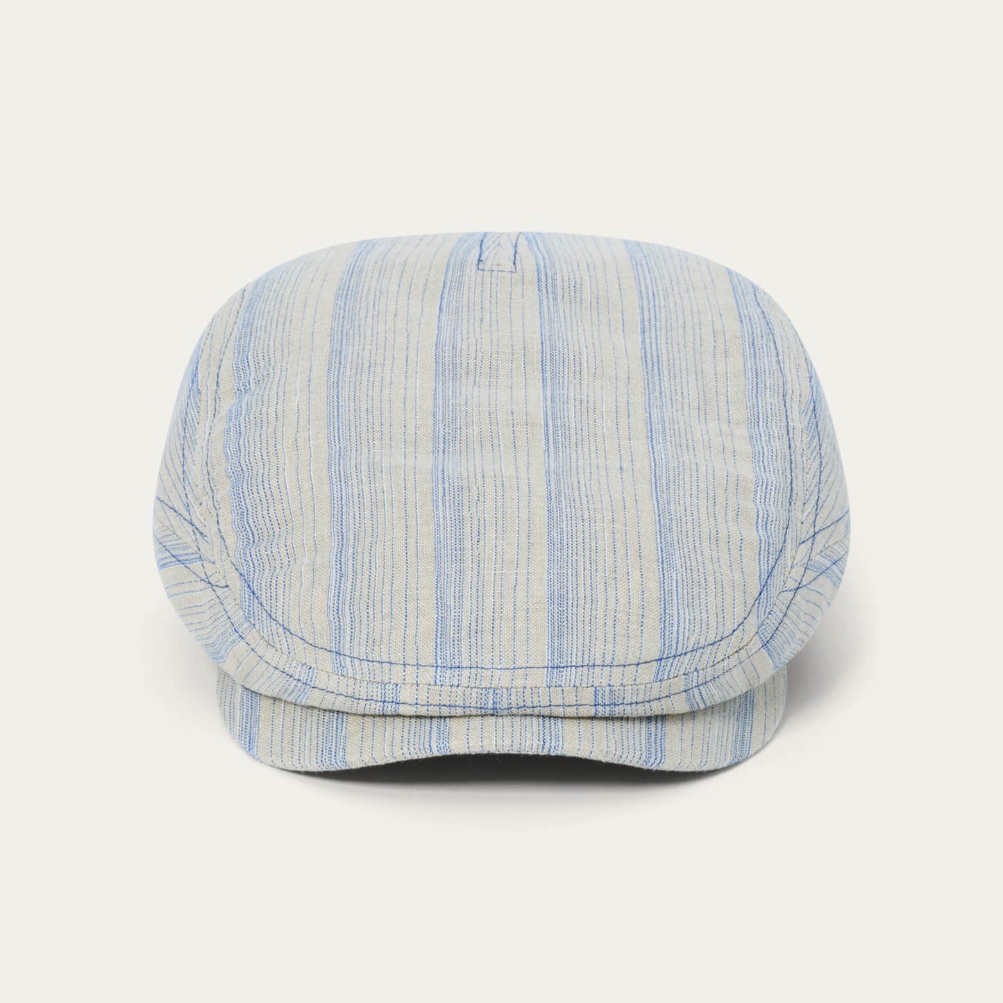 Beige Blue Stripe