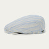 Beige Blue Stripe