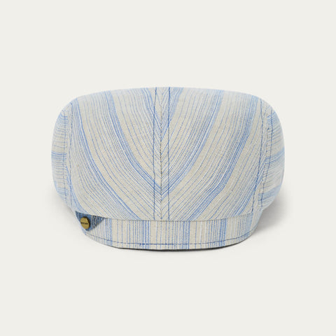 Beige Blue Stripe