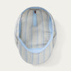 Beige Blue Stripe