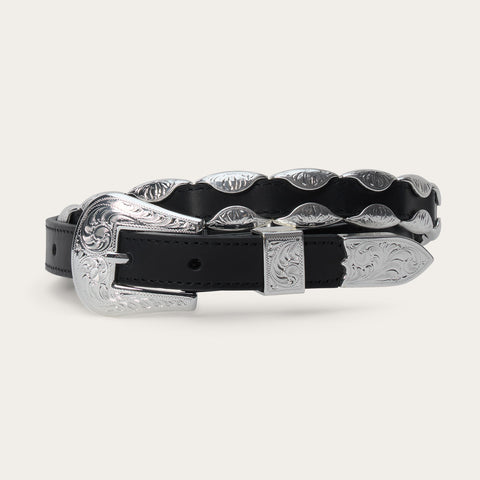 Black With Silver