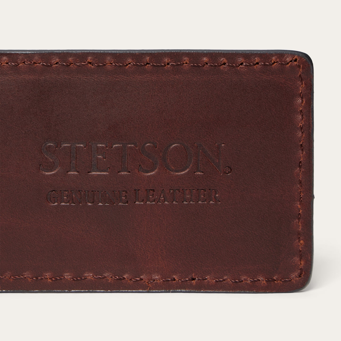 BRIGHTON CROCO MONEY CLIP BLACK - M1013
