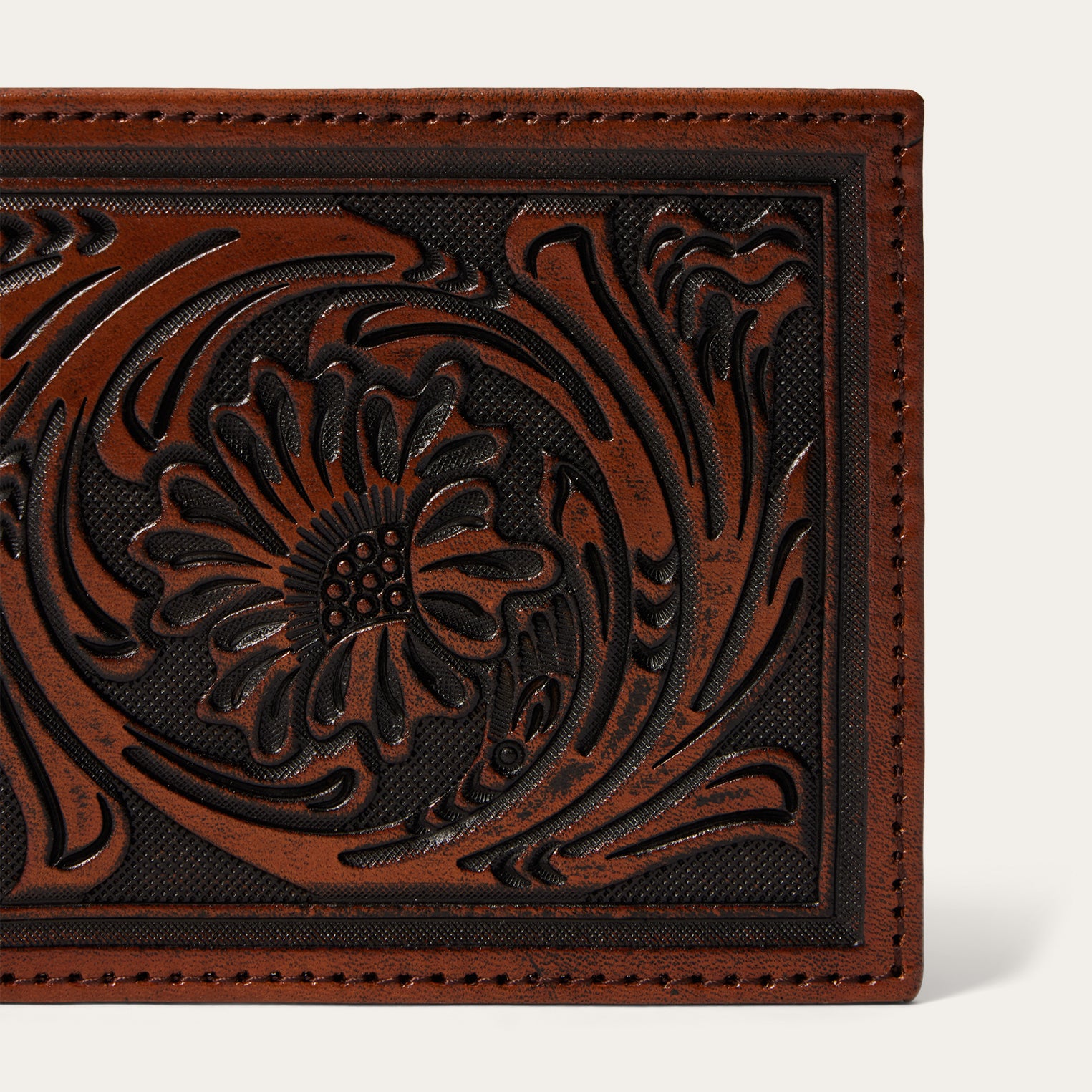 Tooled Bi-Fold Wallet | Stetson