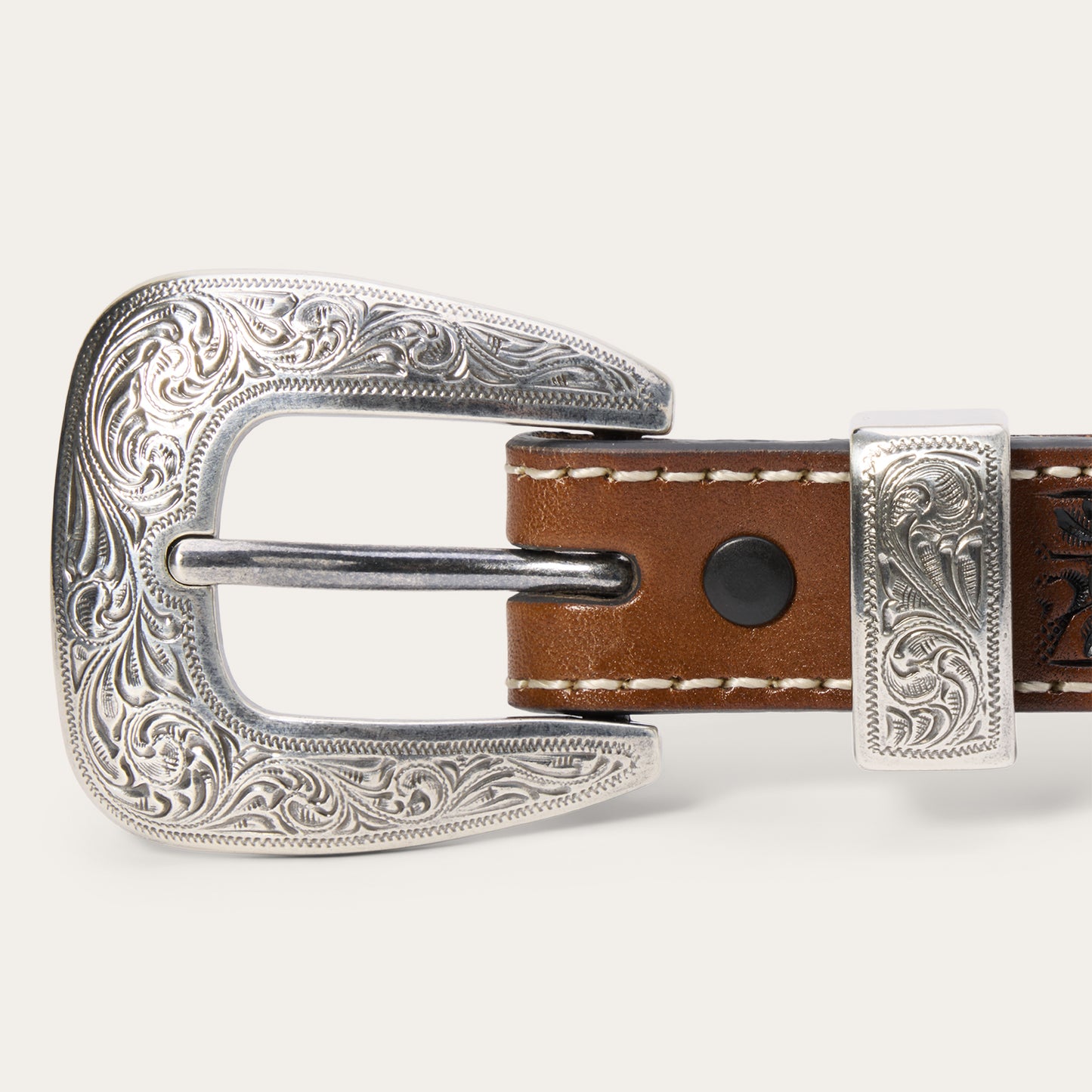 Stetson & THE GREAT. Tooled Waist Belt